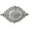 Ekena Millwork Antonio Ceiling Medallion, Hand-Painted Frost, 35 7/8"W x 22 1/2"H x 4 3/8"P CM35X22ANFRF - alternate 1